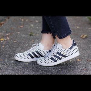 Women’s Adidas Gazelle Polka Dot Sneakers